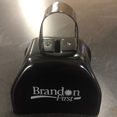 3" Black Cowbell