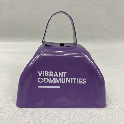 3" Purple Cowbell